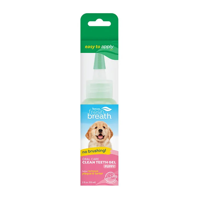 TropiClean Fresh Breath Oral Care Clean Teeth Gel for Dogs - 59ml (Copy)