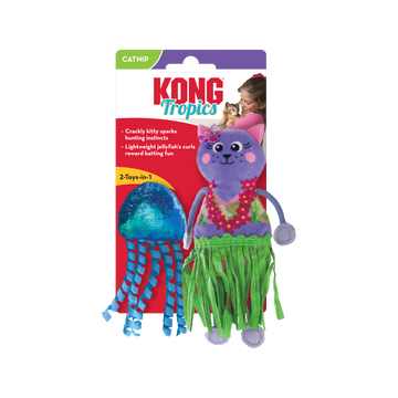 KONG Tropics Hula Catnip cat kitten toy