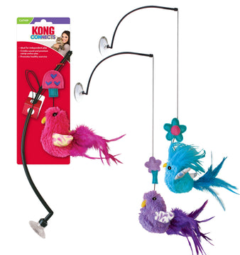 KONG Window teaser cat toy with catnip