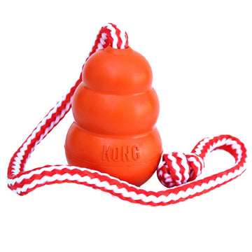 KONG Aqua floating dog toy with rope