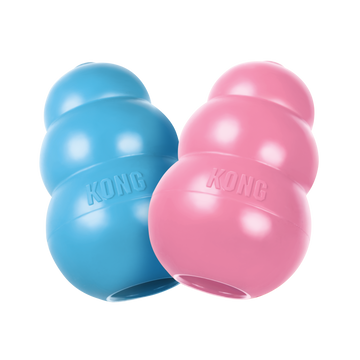KONG Puppy Dog Chew Toy. Tough USA made, Recommended by Vets