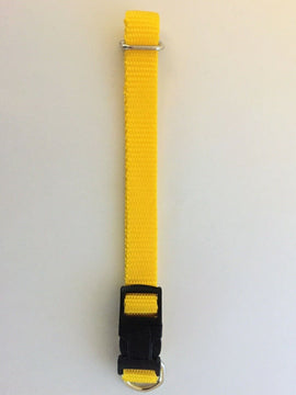 Nylon Quick Release Adjustable Dog Collar - 15mm