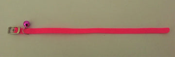 Nylon Elastic Stretch Cat Collar with Bell - 10mm x 30cm