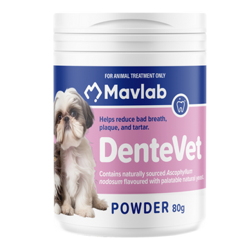 Mavlab DenteVet Powder for Dogs & Cats - 80g