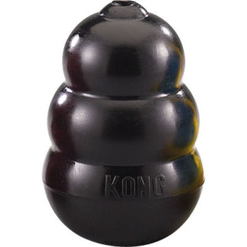 KONG Extreme Black Dog Chew Toy. Tough USA made Recommended by Vets